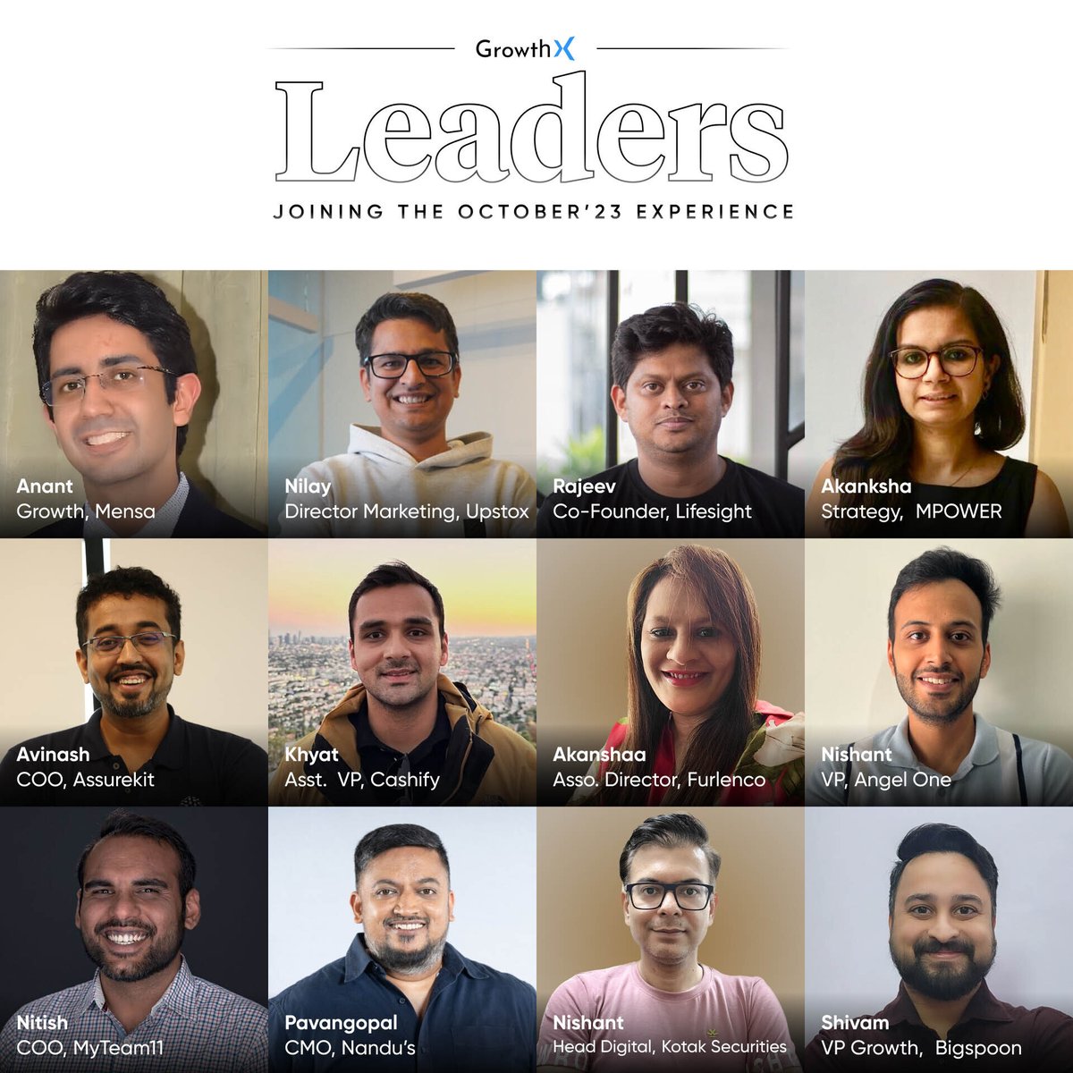 shivambaheti21's tweet photo. After attending a few GrowthX Demo Days, I've eagerly awaited the perfect moment to become a part of the @GrowthX_Club community. It seems like that moment has finally arrived, and I'm thrilled to announce my participation in the GrowthX GX17 cohort.

#GrowthX #GrowthMindset https://t.co/sgVbW3q8tB