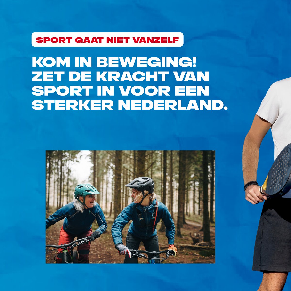 nocnsf's tweet photo. 📢 Mede namens onze sporters en sportliefhebbers een open brief aan Politiek Den Haag.

Lees hier de volledige brief 👇 
https://t.co/819s9rQcG3

#sportgaatnietvanzelf | #openbrief