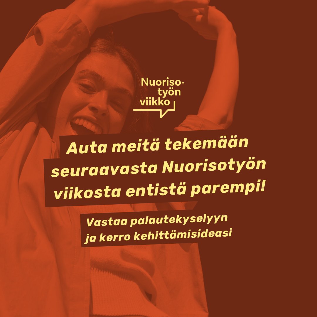 Suomen nuorisoalan kattojärjestö Allianssi tweet media