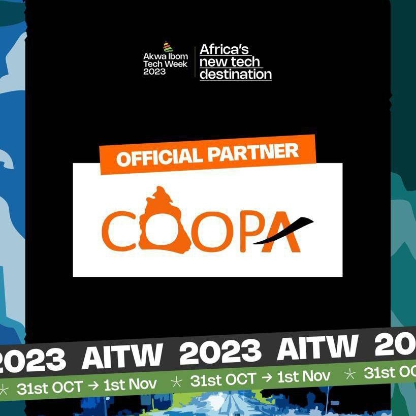 We are excited to announce one of our official partners, the Conference of Online Publishers in Akwa Ibom State (COOPA)! 🚀

COOPA is a non-profit organization that represents the interests of online publishers in Akwa Ibom. 
#AKTW2023 #COOPA #AkwaIbomTechweek #OnlinePublishing