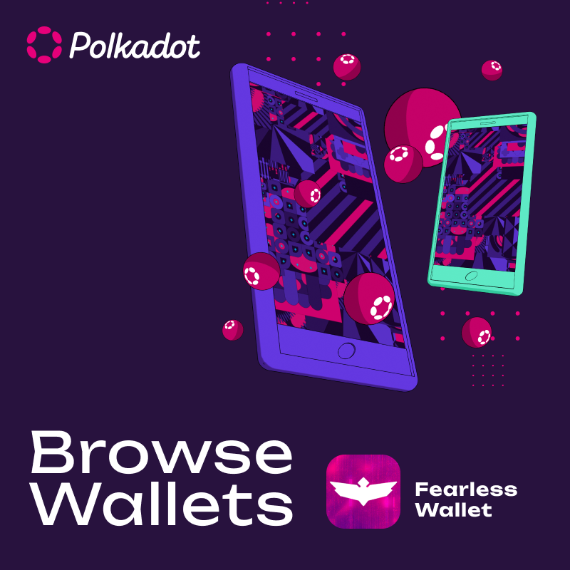 Polkadot's tweet photo. Ready to put your DOT to work?

Discover the power of native @Polkadot wallets and get your journey started!

Browse wallets 👉