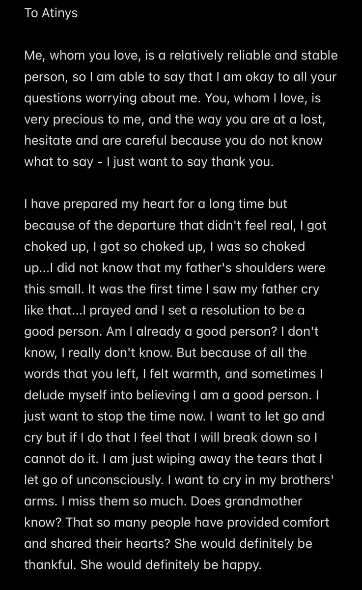 woosmamacat__'s tweet photo. 231027 Seonghwa Fromm Letter 🤍 #성화 #SEONGHWA

I am still very emotional from the letter and there will be inaccuracies but I wanted to let more people understand his letter to us. I hope that he remembers that he is loved by so many and that he can take all the time he needs. https://t.co/G6xUBACPET