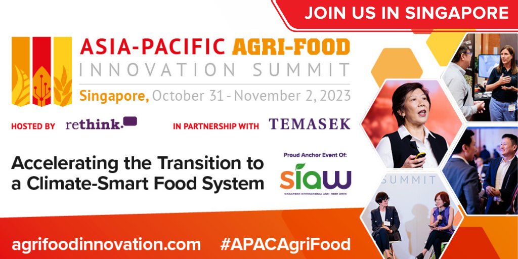 Roslin Technologies Ltd (@roslintech) on Twitter photo Connect with us in Singapore - Oct31 – Nov 2 at the <a href="/APACAgriFood/">@APACAgriFood</a>
We look forward to see you amongst 1000+ agri-food businesses, investors, & innovators to build greater capacity, security, and sustainability in Asia’s agri-food system.
#cellsmatter #cultivatedmeat #roslintech Connect with us in Singapore - Oct31 – Nov 2 at the <a href="/APACAgriFood/">@APACAgriFood</a>
We look forward to see you amongst 1000+ agri-food businesses, investors, & innovators to build greater capacity, security, and sustainability in Asia’s agri-food system.
#cellsmatter #cultivatedmeat #roslintech
