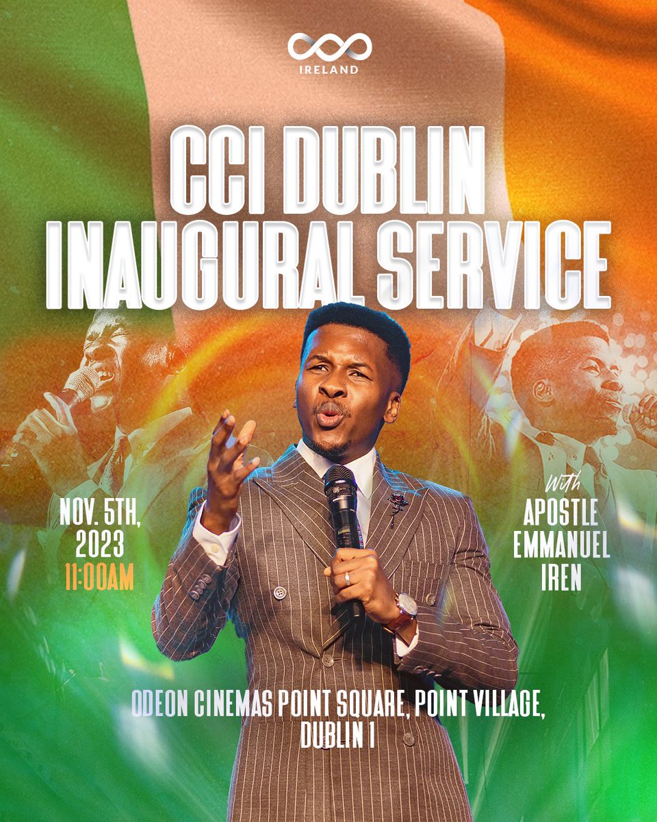 cci__global's tweet photo. We earnestly desired, we anticipated and the date for our inaugural service has been set!
🗓️ Sunday, 5th of November 2023
📍Odeon Cinemas Point Square, Point Village, Dublin 1
🕰️ 11:00am
Tell someone to tell someone to tell someone!🔊
#CCIDublin #SolidYear #CCIGlobal #1B10K https://t.co/12w6AD96BN