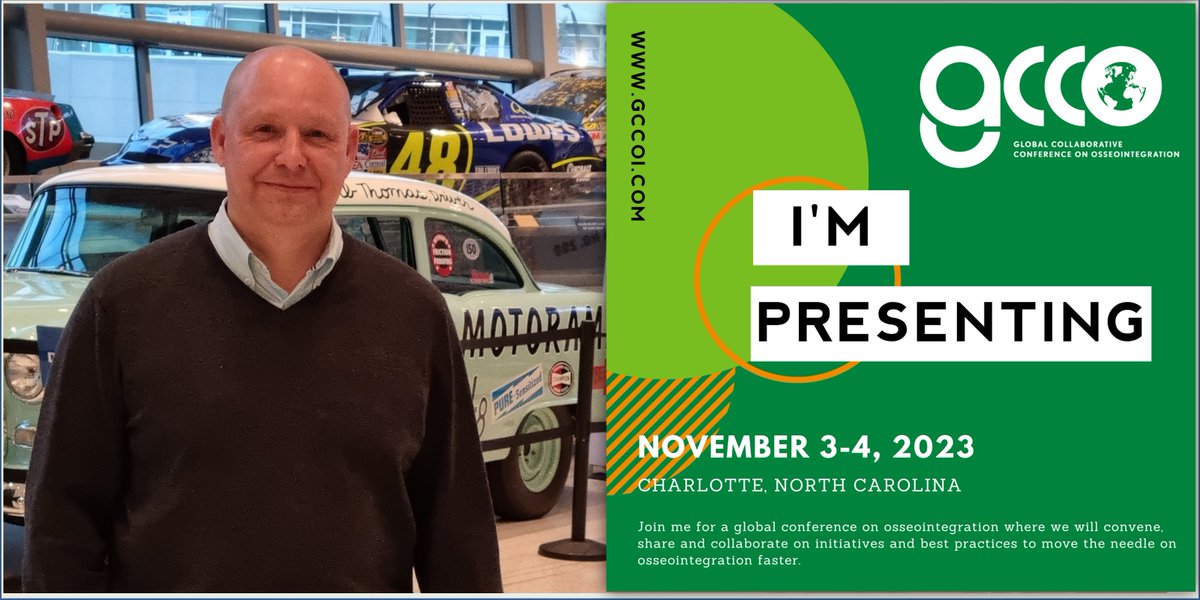 I am delighted to be back in Charlotte, NC to present at the #GCCO2023 where the best scientists in the US and beyond will discuss #bionics, #boneanchoredprosthesis using #osseointegration after #amputation. 

experts.griffith.edu.au/18825-laurent-…
web.cvent.com/event/87811f38…