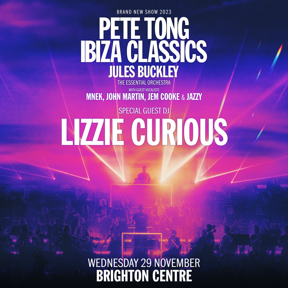 HUGE NEWS 🎶 Thrilled to announce I'm @petetong's Special Guest DJ for @IbizaClassics_ at the Brighton Centre on 29 Nov!! TICKETS: ticketmaster.co.uk/event/1F005D85… #IbizaClassics