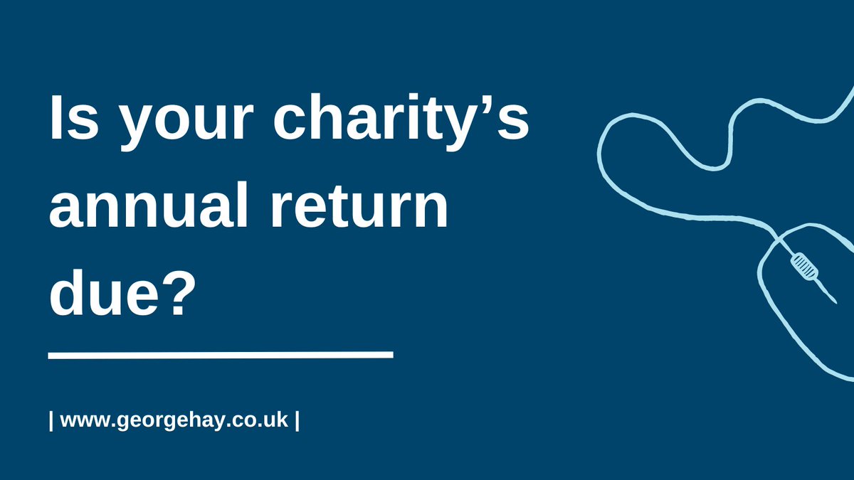 Is your charity's annual return due? ⏰

Are you experiencing problems with submission via the new 'My Charity Commission Account'? 

Read more &gt; linkedin.com/feed/update/ur…

#charitycommission #charitysector