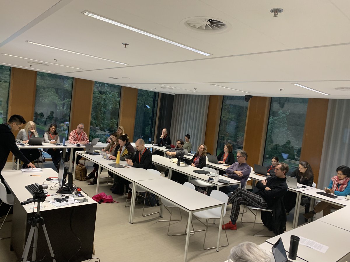 ESG_UrbanWG's tweet photo. A lot of people here to discuss urban questions at the Urban Working Group meeting on this extra day of the conference despite the early morning session! #ESG2023 https://t.co/1T2AoEmzaN