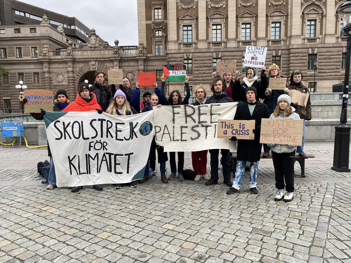 Week 271. #FridaysForFuture #ClimateStrike #StandWithPalestine #StandWithGaza