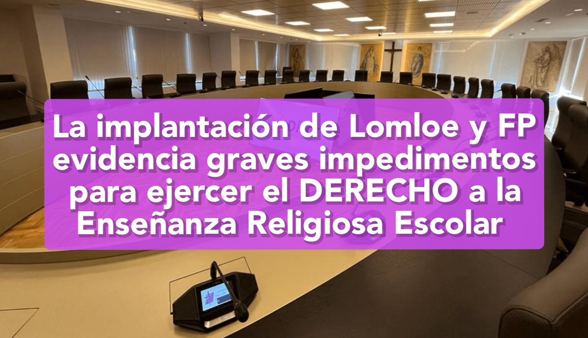 La STS 25/10/2019 fijó como criterio si las horas previstas para impartir una asignatura son las suficientes para desarrollar su contenido 
👉 Según el Acuerdo inter. de España 🇪🇸🇻🇦, la Iglesia elabora el currículo, por lo cual, conoce el tiempo lectivo requerido en cada etapa