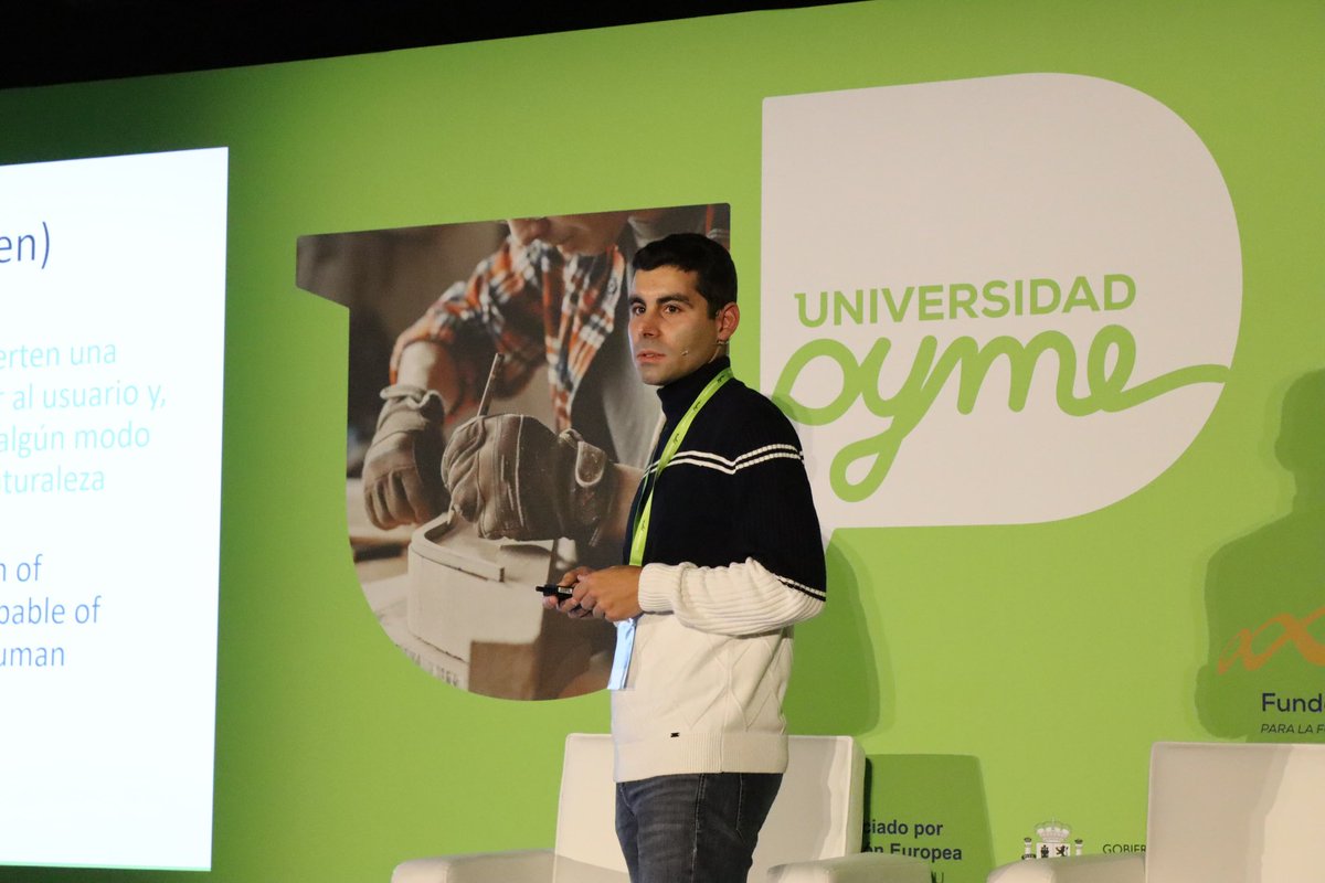 <a href="/abladias/">Fernando Polo</a> <a href="/GoodRebels/">Good Rebels</a> 🗣️ Alejandro Ramos de <a href="/InverbisA/">InverbisAnalytics</a> analiza el impacto en los negocios de la Inteligencia Artificial 

🔝Reducción de costea
🔝 Automatización 
🔝Aumento de la productividad
🔝Herramientas de gestión 

Hoy desde #UniversidadPyme Madrid <a href="/IFEMA/">IFEMA MADRID</a>