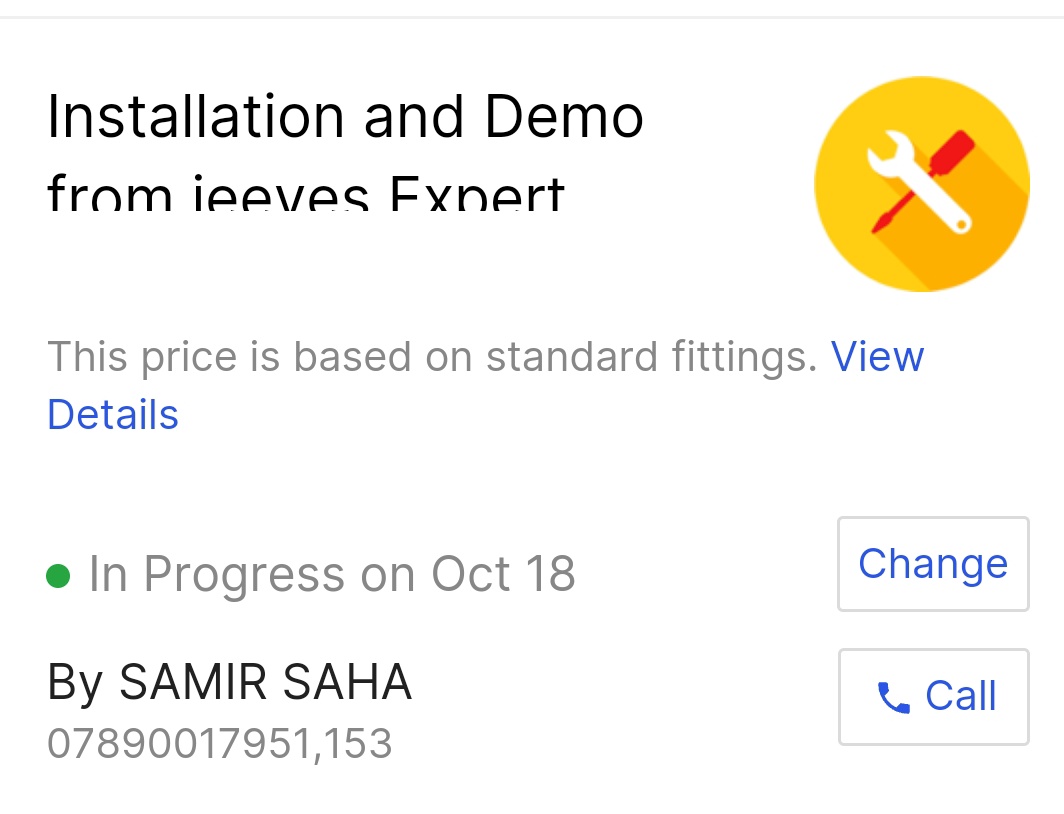 VikramSinghaRoy's tweet photo. @flipkartsupport aj 10 ho gaya OCT 18 ko.Ab to installation kar do.Chaye Mera pran le lo. Ab return kar du yea v soch Ane laga .. kash installation ho jata .. https://t.co/oKEqMKDHgV