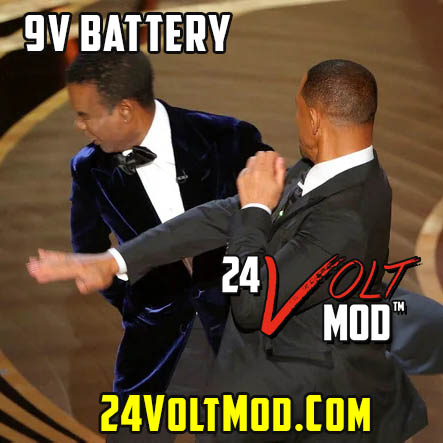 24VoltMod's tweet image. We don't sucker punch like Will Smith, but we SMACK 9 volt batteries!
Use discount code OUTYOURMOUTH on our site 24voltmod.com and take 10%off your order!

#OUTYOURMOUTH #24voltmod #24vmod #18voltmod #18vmod #emgpickups #fishmanfluence