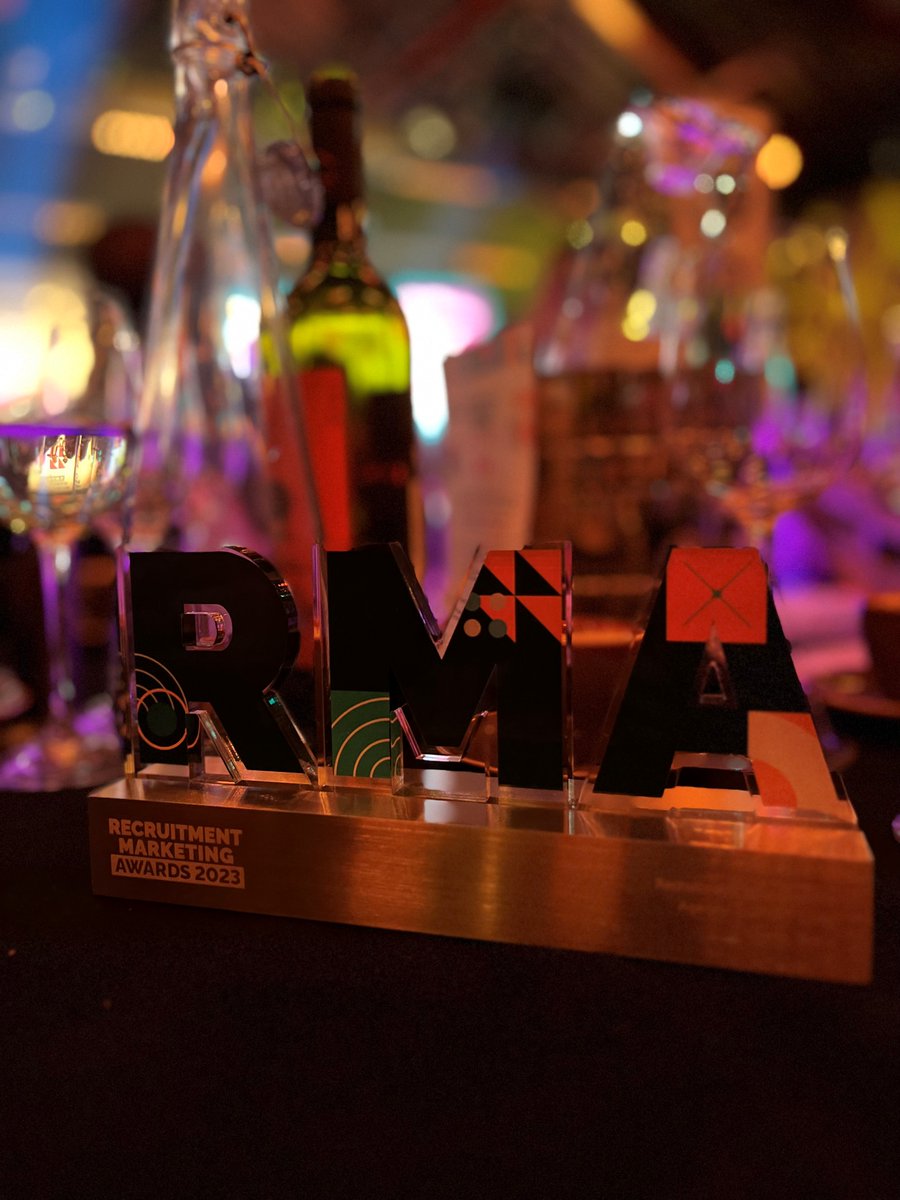 We rocked @theRMAwards last night! We are so proud to have achieved the Recruitment Effectiveness #Award for our Tesco campaign. This award isn't just a trophy - it's a testament to our innovation and results. Congrats to our amazing team and @Tesco partners! #RMAs23 #Winner🏆