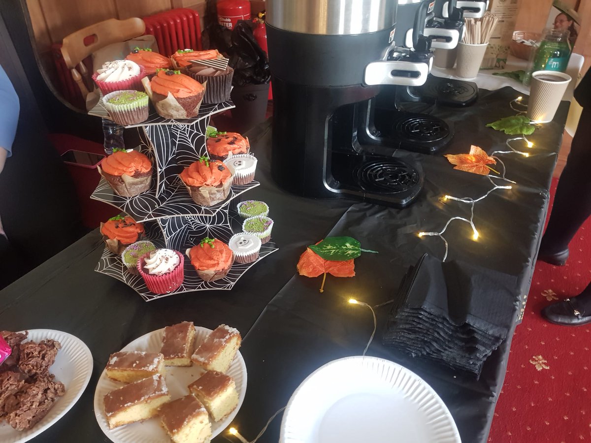 CharityPockPrep's tweet photo. The annual @macmillancancer #CoffeeMorning at school this afternoon. Pop over to the pavilion for a tasty treat! https://t.co/HVvQmmM5rh