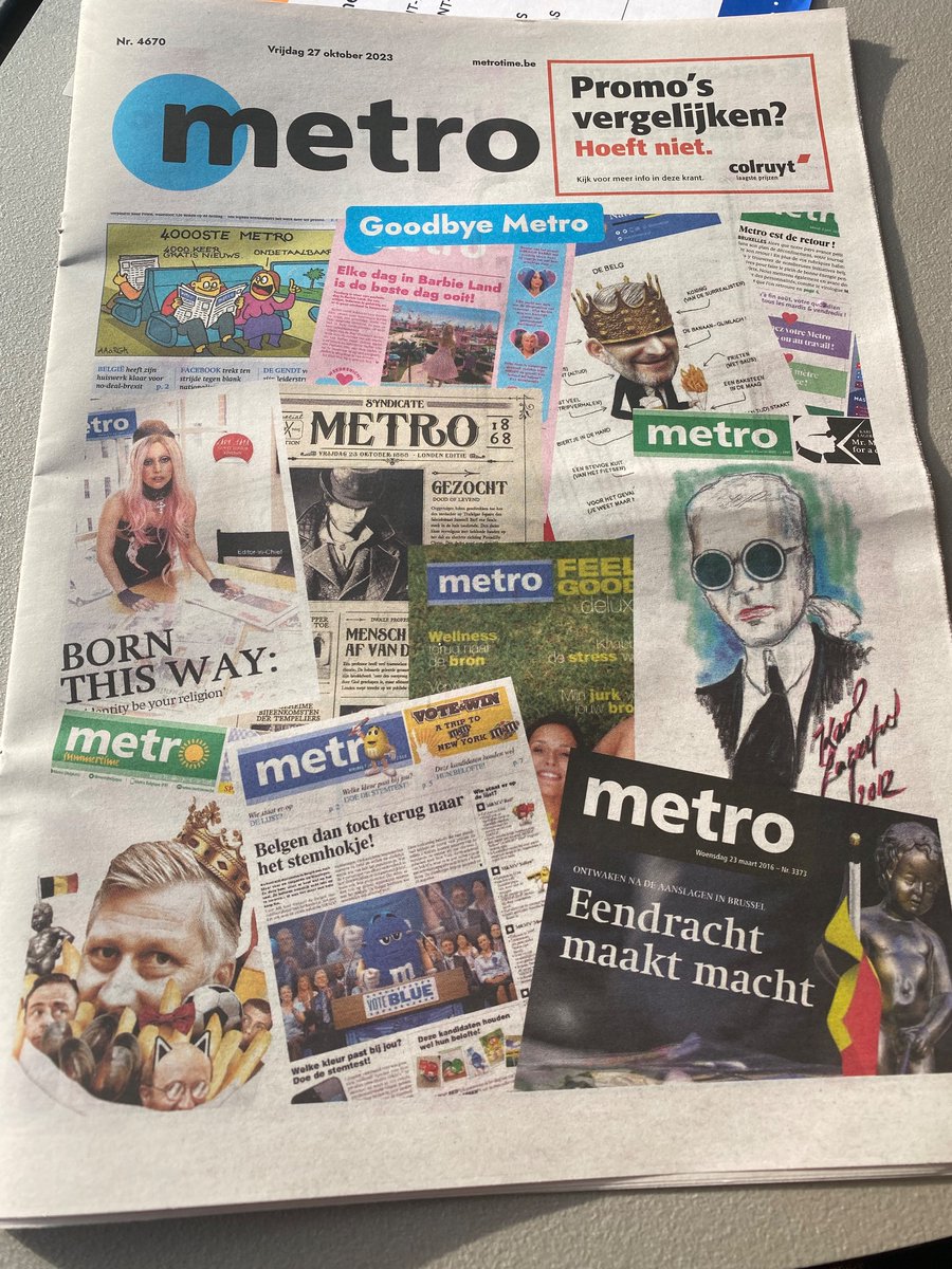CoolsHannes's tweet photo. End of an era #goodbyemetro https://t.co/P0pyOACjn4