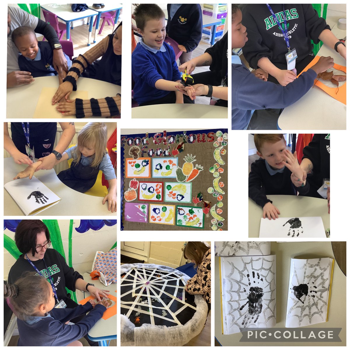 meadowbanksch's tweet photo. And with that, the first half-term comes to an end! #MbBluebellclass have had a lovely half-term and a spooktacular day today! We have enjoyed learning about #FoodGloriousFood and ending the week with #Halloween activities! #HappyHalfTerm https://t.co/Zb1yzspd0q