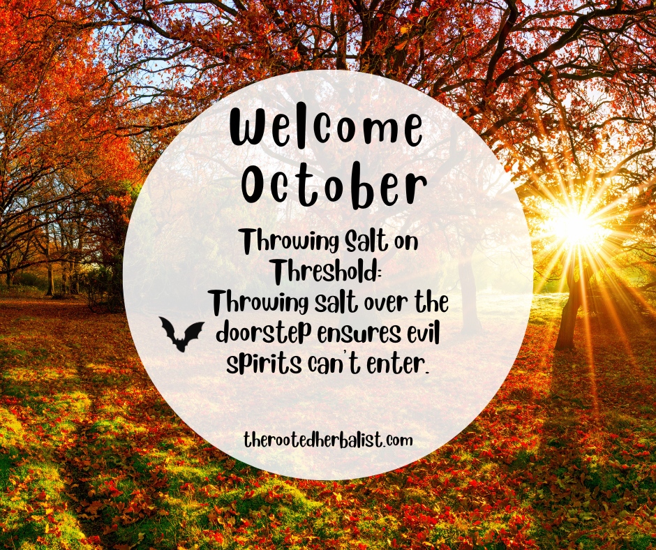 Welcome October

#witchytips #herbalism #october #therootedherbalist #coloradosprings