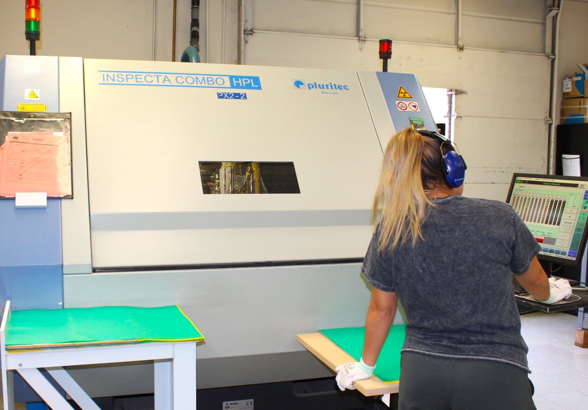 GorillaCircuits's tweet image. A Gorilla operator works #PCBFabrication precision with an X-ray drill. On our San Jose, California manufacturing floor high-tech designs come to life. 🦍