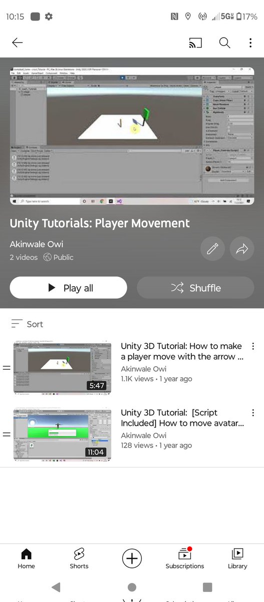 WallyOwi30's tweet image. ⌨️🕹️youtube.com/playlist?list=…
#unity3d #unityprogrammer #gamedevelopment