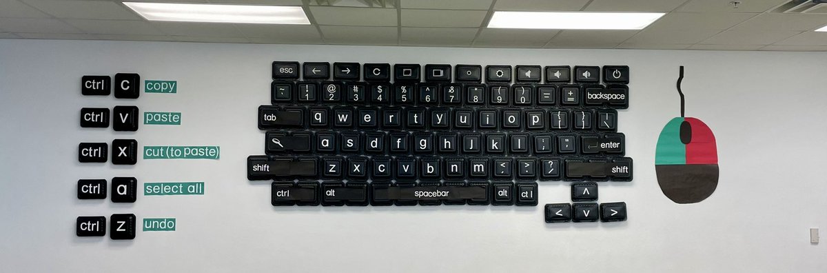 Visuals help students retain information. Keyboard shortcuts help students work faster and efficiently and help them become multitaskers. #keyboarding #edtech #visuals