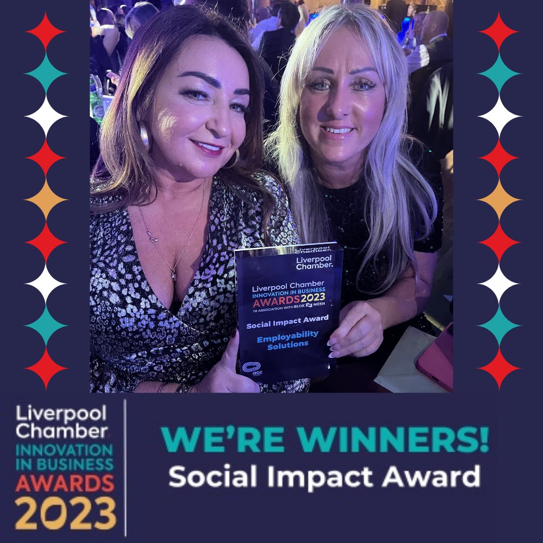 We could not be more proud to share that we took home the Social Impact Award at last night's <a href="/LpoolChamber/">Liverpool Chamber</a>  #InnovationInBusinessAwards2023 

We are so thankful to the public and the judges who voted for us and to our wonderful team and community for your ongoing support ❤️