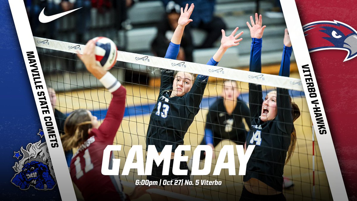 Comet Athletics (@comet_athletics) on Twitter photo π| #CometVB hosts #5 Viterbo tonight!
ποΈ- Lewy Lee π₯Άπ΅ BLUE OUT ππ
β°- 6:00pm
π- No. 5 <a href="/viterbovhawks/">Viterbo V-Hawks</a>
πΊ- shorturl.at/duJM2
π»- <a href="/KMAV/">KMAV & 99KMSR Radio</a>
π- shorturl.at/gBCL7
Join us for Family Appreciation Night! π| #CometVB hosts #5 Viterbo tonight!
ποΈ- Lewy Lee π₯Άπ΅ BLUE OUT ππ
β°- 6:00pm
π- No. 5 <a href="/viterbovhawks/">Viterbo V-Hawks</a>
πΊ- shorturl.at/duJM2
π»- <a href="/KMAV/">KMAV & 99KMSR Radio</a>
π- shorturl.at/gBCL7
Join us for Family Appreciation Night!