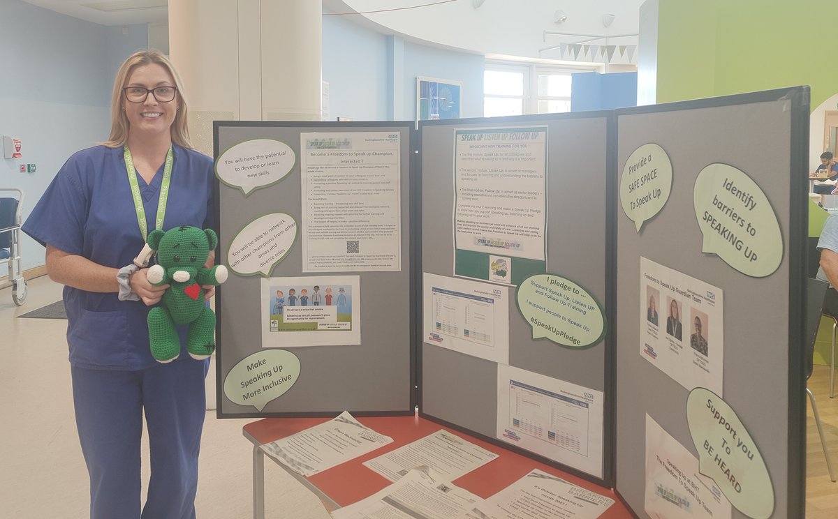 "Ah! Hold tight Holly! I haven't got my parachute today!  I'm nearly at the end of October Speaking Up month &amp; the great conversation at Buckshealthcare, about the barriers to Speaking Up, meeting some wonderful folk " 😀<a href="/BucksHealthcare/">Buckinghamshire Healthcare NHS Trust</a> <a href="/NMacdonaldBHT/">Neil Macdonald</a>
