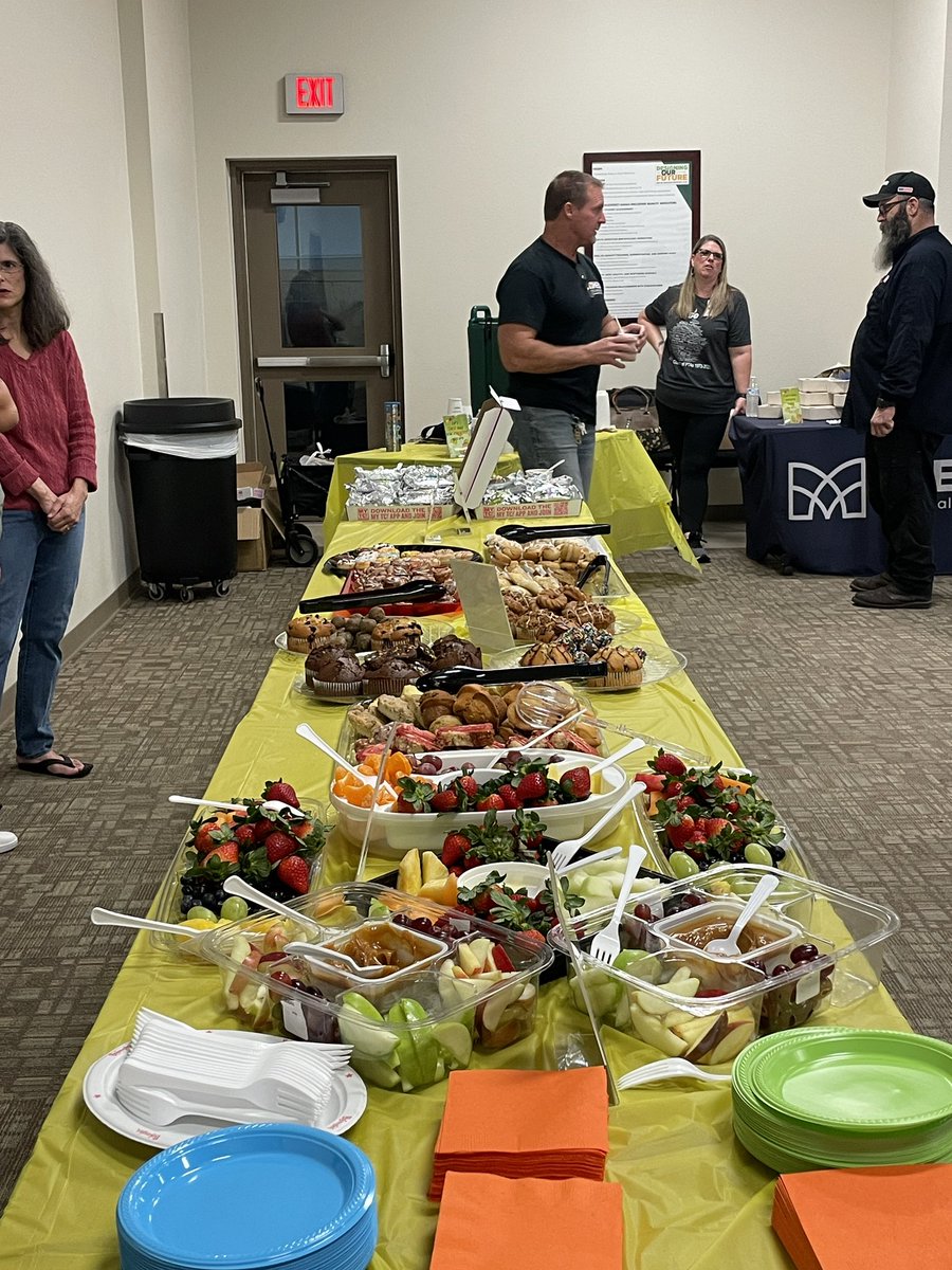 Our HEB ISD Council of PTA’s provided a wonderful breakfast this morning to our Auxiliary staff at ASF. We appreciate them being here and for everything they do to support our schools and staff! 
<a href="/hebisd/">HEB ISD</a> <a href="/HEBISDpeople/">HEB ISD People</a>