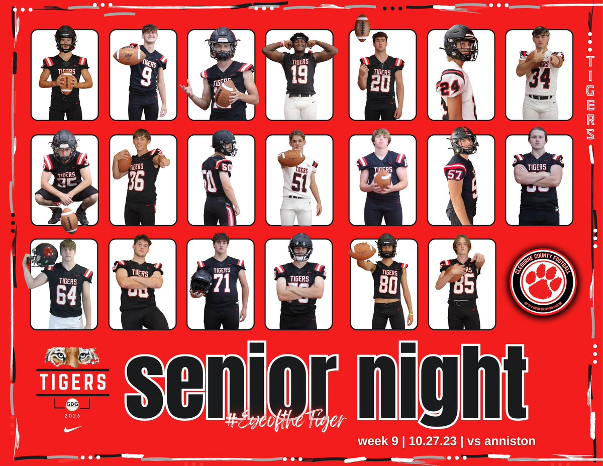 CCHSTiger_FB's tweet photo. Come Out Tonight& Celebrate Class of 24 at “The Pit”
“And it never ends
'Cause all we have to do is hit rewind
So lets just stay in the moment”
-Jay Z
🆚 @AnnistonDawgs
🗓️Tonight
📍L.E.Bell Stadium
🕖7PM
📻 TigerPrideSportsNetwork
#EyeOfTiger 🐅 #TigerPride
-@GameDayGraphic2 https://t.co/n5aR1eADux