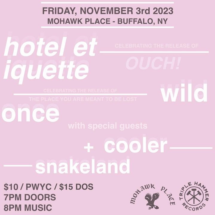 We play the gig of the year next week! Come hang at <a href="/mohawkplace/">Mohawk Place</a> 💕🐍🏔️

eventbrite.com/e/hotel-etique…