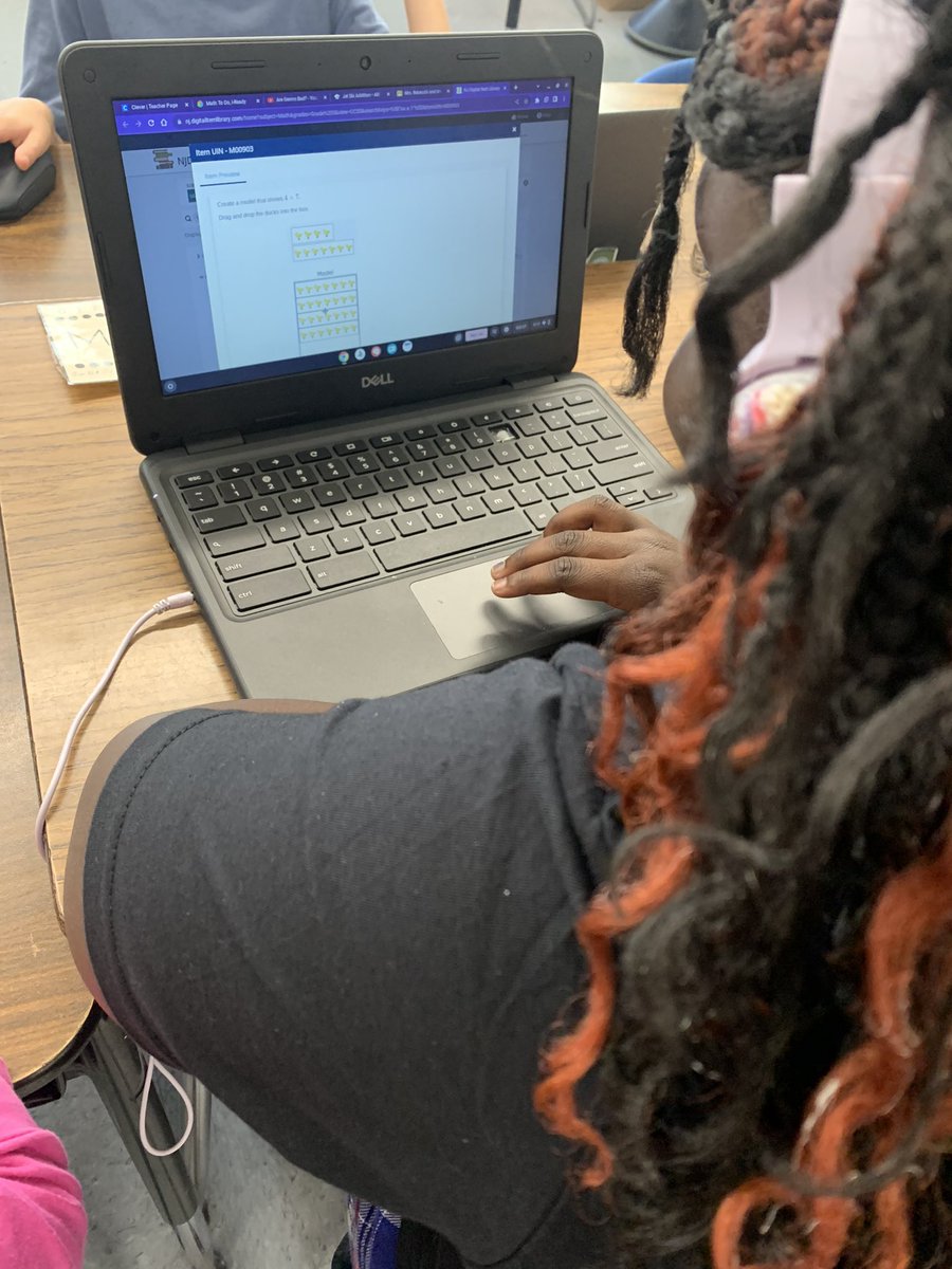 LMES_Rebecchi's tweet image. Starting strong on a Friday! Using the NJSLA practice questions to hit our standards! #coltsup #3rdgradersrock @LMES_Principal
