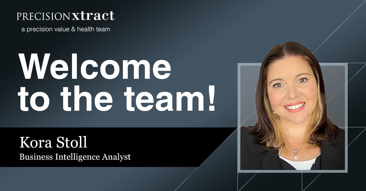 PRECISIONxtract welcomes Business Intelligence Analyst, Kora Stoll. Kora received her Master of Science in Educational Technology from Nova Southeastern University. She brings 19 years experience &amp; specializes in the education &amp; delivery of professional development in technology.
