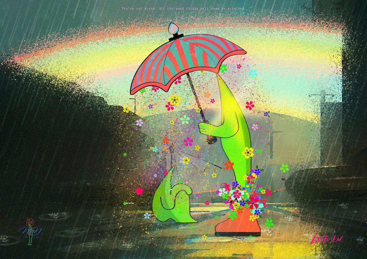 eneien5566's tweet image. D-001 I will come to you with flowers and colors.
#IPdesign #design #characterdesign #characterart #illusrtationart #painting #digitalart #art #label #eneien #cartoonfanart #cartoon