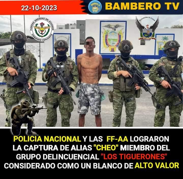 Señora Fiscal de la Nación Dra. <a href="/DianaSalazarM2/">D Salazar</a>, siento una profunda tristeza e indignación ver como mi Esmeraldas querida es tratada como que sino fuera parte del Ecuador. Mientras nuestra <a href="/PoliciaEcuador/">Policía Ecuador</a> y Ejército en una tarea conjunta uniendo esfuerzos logísticos y personales