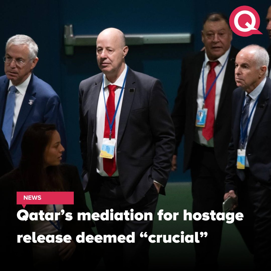 theQonversation's tweet photo. #Qatar has been working to broker a deal to release the civilian hostages from #Gaza in exchange for humanitarian aid or a ceasefire, an effort praised by both parties. Read more: https://t.co/K4qXCwtNcW https://t.co/eJN8SqHSre