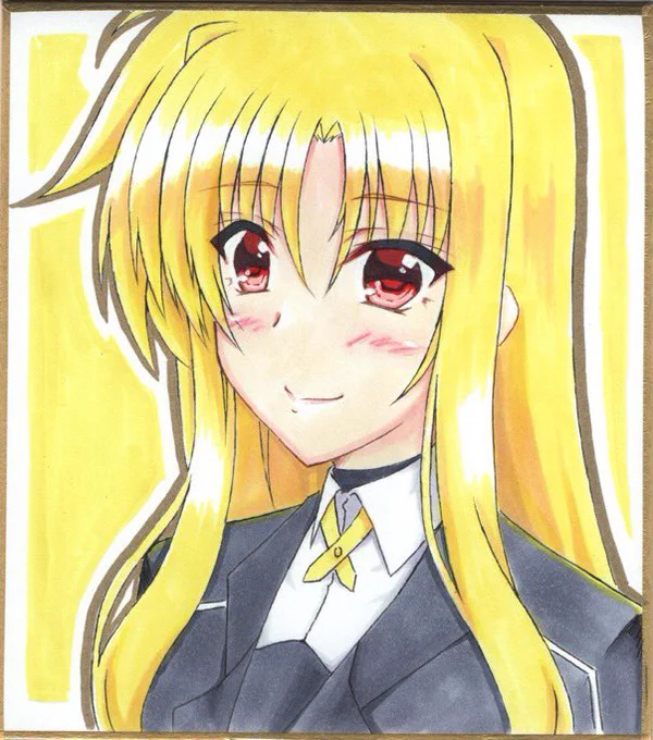 #フェイト・テスタロッサがいっぱい見れるタグ勿論、フェイトちゃんもいっぱい描いてるのですよd(●'ω`●) 