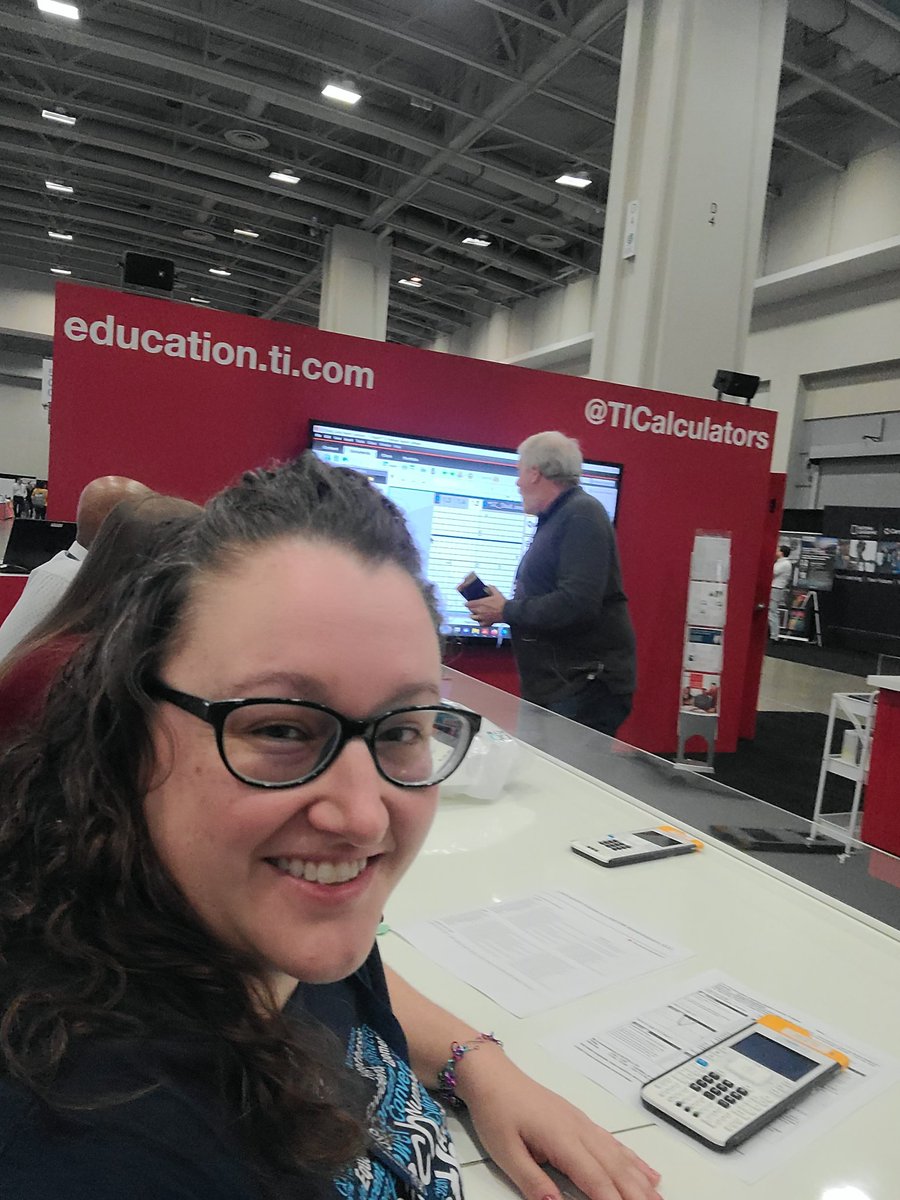 Amanda Brenner (@lyfemathluv) on Twitter photo Day 3 at #NCTMDC23 at the <a href="/TICalculators/">Texas Instruments Education</a> booth learning about Transformations of Functions Day 3 at #NCTMDC23 at the <a href="/TICalculators/">Texas Instruments Education</a> booth learning about Transformations of Functions