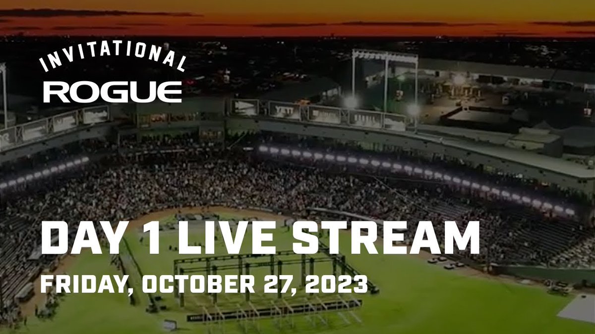 the_cfgames's tweet photo. Full Live Stream Day 1 | 2023 Rogue Invitational 
Sign Up Now for Watch Live here: https://t.co/jjBkEDV8TK 
The Rogue Invitational will return at Dell Diamond, with three days of competition scheduled from Oct  27 - 29. #ryourogue #rogueinvitational https://t.co/G43cIeX3vT