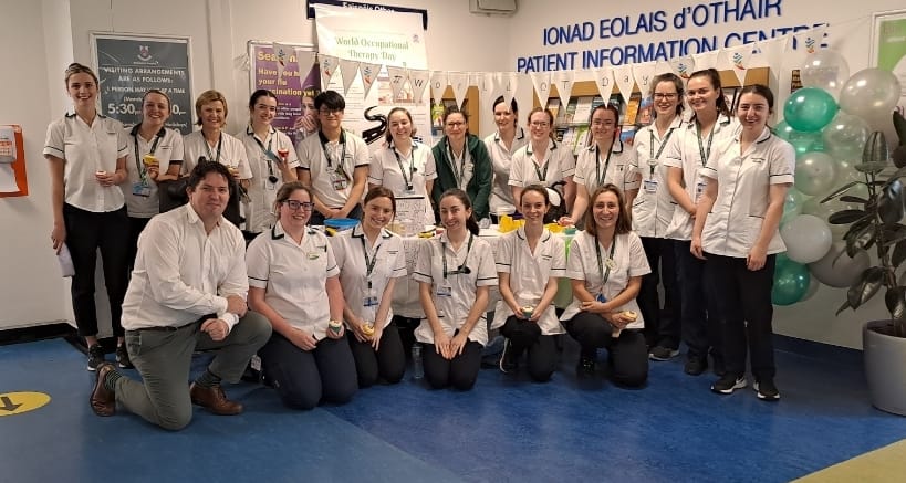 OTBeaumontHospital (@otbeaumont) on Twitter photo #WorldOTDay2023
#OccupationalTherapy
🥳Celebrating the OT profession today.
🧩The theme of Unity Through Community resonates with us as we work closely as an integrated OT Team, with our Interdisciplinary Teams & with our patients and their families.
<a href="/WeHSCPs/">National HSCP Office, HSE</a> <a href="/AOTInews/">Association of Occupational Therapists of Ireland</a> #WorldOTDay2023
#OccupationalTherapy
🥳Celebrating the OT profession today.
🧩The theme of Unity Through Community resonates with us as we work closely as an integrated OT Team, with our Interdisciplinary Teams & with our patients and their families.
<a href="/WeHSCPs/">National HSCP Office, HSE</a> <a href="/AOTInews/">Association of Occupational Therapists of Ireland</a>
