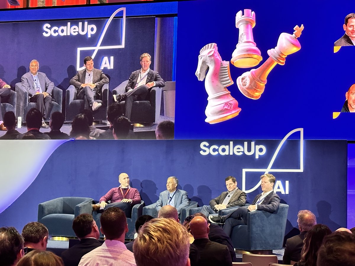 ScaleUp:AI (@scaleupevent) on Twitter photo “Every company can serve clients better by using generative AI.” <a href="/robdthomas/">Rob Thomas</a>
A successful #AI strategy is key for efficiency and staying ahead of the competition. These panelists shared insights on integrating AI across the enterprise for maximum ROI. #GenerativeAI #ScaleUpAI “Every company can serve clients better by using generative AI.” <a href="/robdthomas/">Rob Thomas</a>
A successful #AI strategy is key for efficiency and staying ahead of the competition. These panelists shared insights on integrating AI across the enterprise for maximum ROI. #GenerativeAI #ScaleUpAI