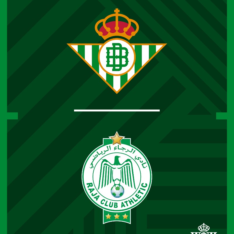 RealBetis's tweet photo. 📣 El #RealBetis firma un acuerdo internacional de colaboración con el Raja Club Athletic 🇲🇦🤝

¡Encantados de estar con vosotros, @RCAofficiel! 🦅💚
