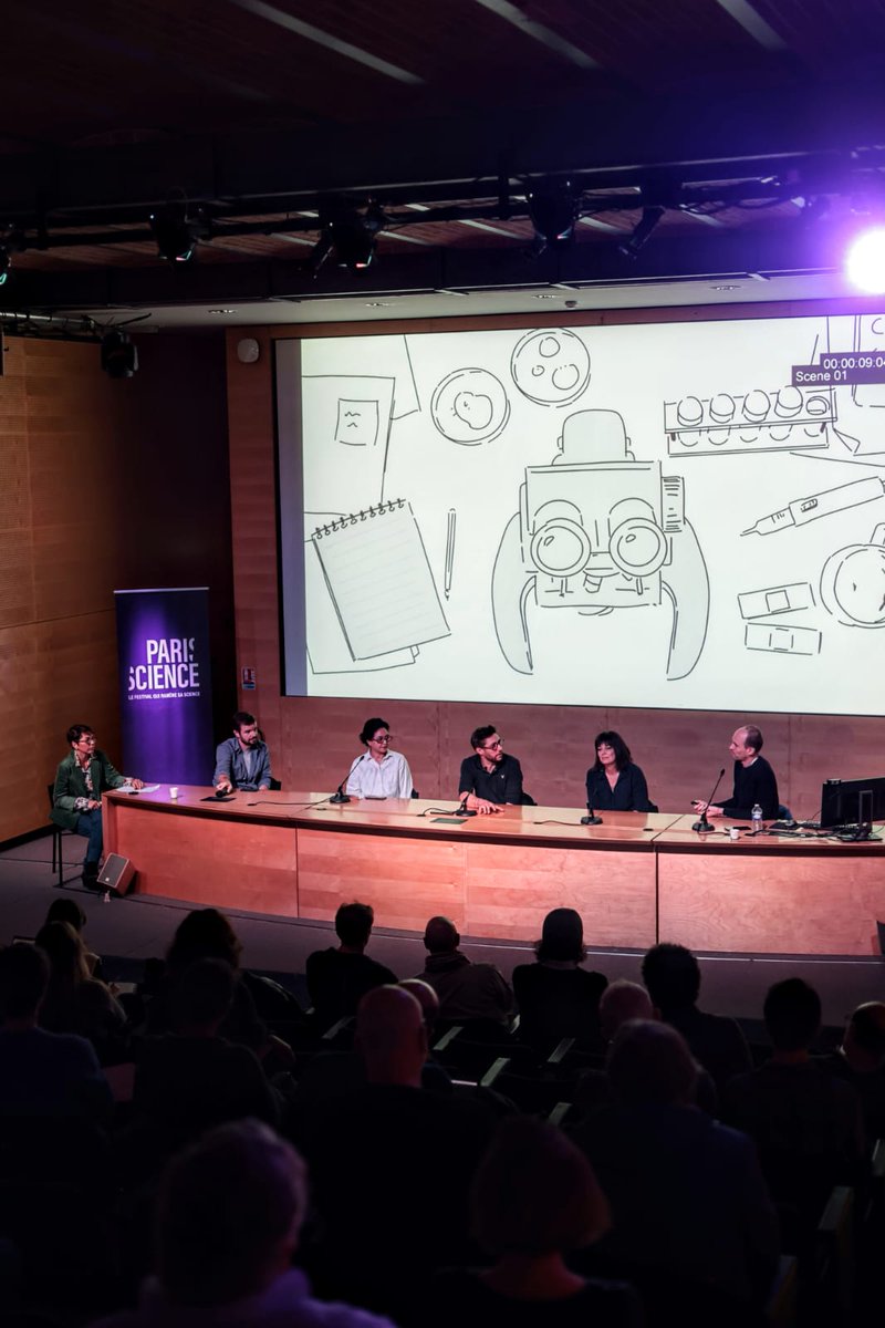 AssocScienceTV's tweet photo. Le Festival Pariscience concerne aussi les pros ! 

Ce vendredi 27 octobre, deux séances professionnelles ont été organisées autour de deux thèmes: l’utilisation des VFX et de l’animation dans le documentaire scientifique, et un point sur les aides du CNC. https://t.co/L99XV2AV4K