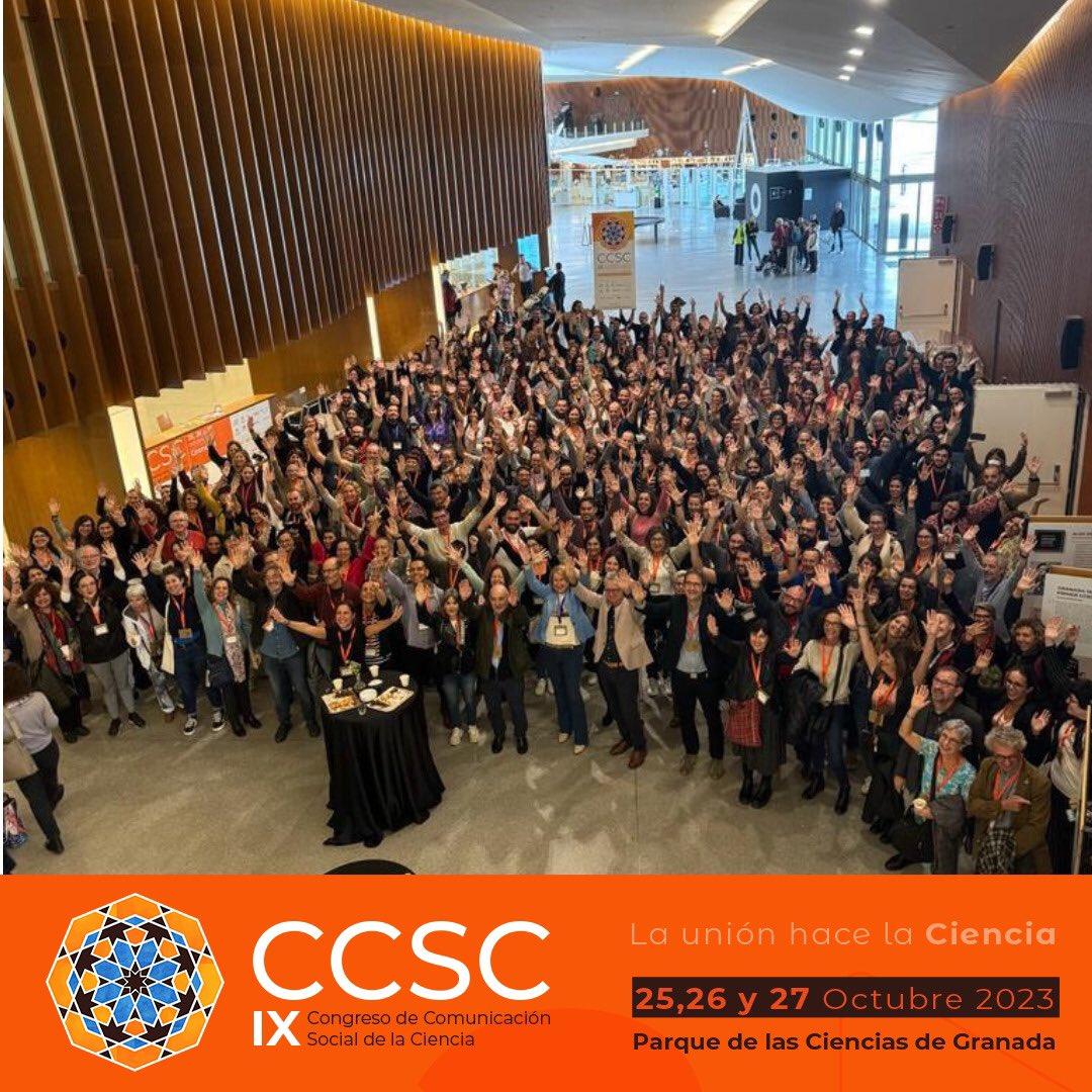 Fco. Javier Alonso (@javiereando) on Twitter photo 3 días maravillosos en <a href="/CCSCiencia/">Congreso de Comunicación Social de la Ciencia CCSC</a> gracias a <a href="/aecomcientifica/">AEC2</a> <a href="/granadaciencia/">Granada Ciudad de la Ciencia y la Innovación</a> <a href="/aytogr/">Ayuntamiento de Granada</a> <a href="/CanalUGR/">Universidad Granada</a> <a href="/UGRdivulga/">UGRdivulga</a> <a href="/iaa_csic/">IAA-CSIC</a> <a href="/ipbln_csic/">IPBLN-CSIC</a> <a href="/FundacionPTS/">Fundación PTS (Parque Tecnológico de la Salud)</a> <a href="/FDescubre/">Fundación Descubre</a> <a href="/ParqueCiencias/">Parque De las Ciencias</a> <a href="/EEZCSIC/">Estación Experimental del Zaidín (CSIC)</a> @eeacsic <a href="/IACT_divulga/">IACT</a> y
<a href="/FECYT_Ciencia/">FECYT</a> <a href="/CSIC/">CSIC</a> <a href="/UniversidadGob/">Ministerio de Universidades</a> <a href="/EspacioOEI/">OEI</a> <a href="/Conversation_E/">The Conversation ES</a> #CCSC23 3 días maravillosos en <a href="/CCSCiencia/">Congreso de Comunicación Social de la Ciencia CCSC</a> gracias a <a href="/aecomcientifica/">AEC2</a> <a href="/granadaciencia/">Granada Ciudad de la Ciencia y la Innovación</a> <a href="/aytogr/">Ayuntamiento de Granada</a> <a href="/CanalUGR/">Universidad Granada</a> <a href="/UGRdivulga/">UGRdivulga</a> <a href="/iaa_csic/">IAA-CSIC</a> <a href="/ipbln_csic/">IPBLN-CSIC</a> <a href="/FundacionPTS/">Fundación PTS (Parque Tecnológico de la Salud)</a> <a href="/FDescubre/">Fundación Descubre</a> <a href="/ParqueCiencias/">Parque De las Ciencias</a> <a href="/EEZCSIC/">Estación Experimental del Zaidín (CSIC)</a> @eeacsic <a href="/IACT_divulga/">IACT</a> y
<a href="/FECYT_Ciencia/">FECYT</a> <a href="/CSIC/">CSIC</a> <a href="/UniversidadGob/">Ministerio de Universidades</a> <a href="/EspacioOEI/">OEI</a> <a href="/Conversation_E/">The Conversation ES</a> #CCSC23