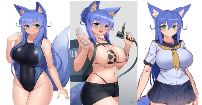 いや、昔の立ち絵見てやりすぎかなーって思って直近の絵並べたんだけど普通にいつも通りでビビるんだよね 