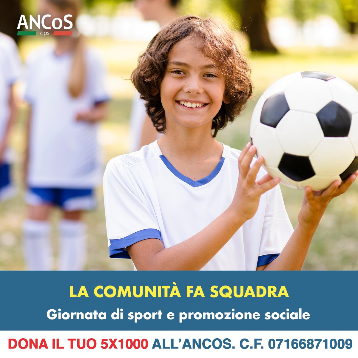 Domenica 29 ottobre, presso il Fienile di Baura (FE), si terrà una giornata di sport e promozione sociale organizzata dall’associazione ANCoS Ferrara.

Leggi il programma ➡️ancos.it/la-comunita-fa…