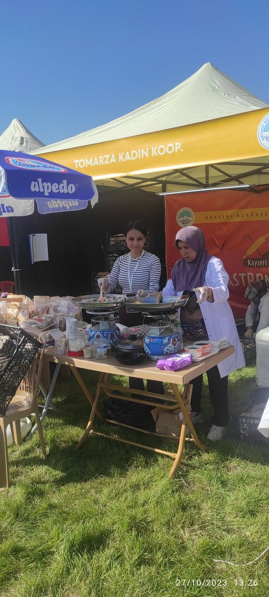 "Kayseri Gastronomi Günleri" nde Güçlü Kadınlarımız da yerlerini aldı ... <a href="/kayserikakoop/">Kayseri Kadın Kooperatifleri</a> 👏