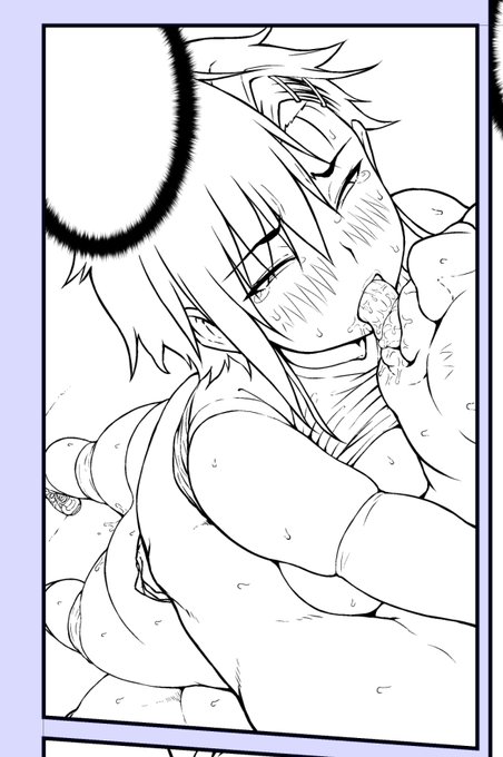 あまり描いたことないアングル…🤔 