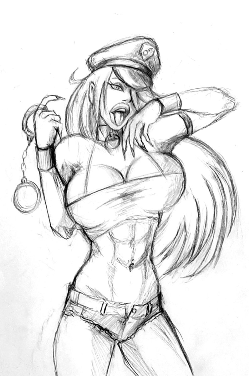 thefirstbeans's tweet image. Currently unused (but maybe later) alternate Poison sketch