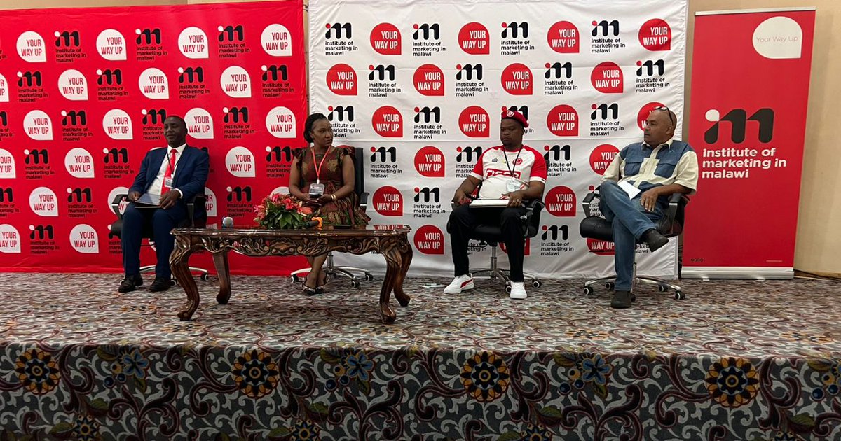 Favourlicious8's tweet photo. Day 2 of the 2023 IMM Conference: Panel Discussion: The role of Government and Private Sector in overcoming trade barriers and unlocking market access. 

Among the panelists are Diamond Chikhasu, Lorraine Mlenga, Twikale Chirwa and Ronald Ngwira.

#IMM
#PanelDiscussion https://t.co/h8GfKlcCZy
